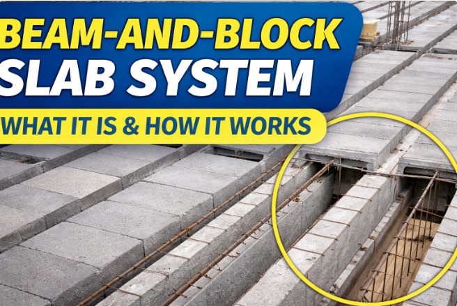 Beam-and-Block Slab Systems: What They Are, How They Work, and Why They Matter in Modern Construction